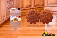 Mejorada la fórmula del barniz para parquet LYSSOLEN 88 Plus