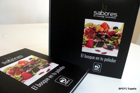 PEFC España publica un  libro de recetas basado en los productos silvestres