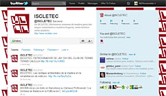 ISCLETEC, operativa en las redes sociales Twitter y Facebook