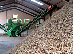 El Centro de Producción y Logístico de Biomasa en Lozoyuela genera 4.000 TM anuales de astilla