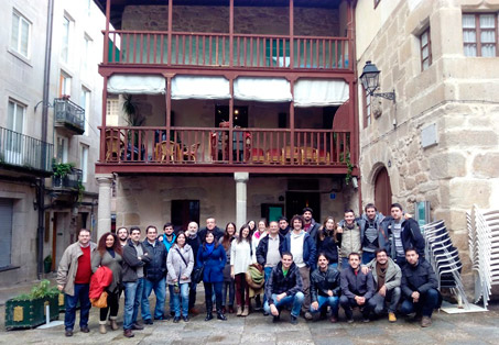 Alumnos del MASTER DE LA MADERA ESTRUCTURAL visitan CIS MADEIRA y obras singulares de Ourense y Lugo