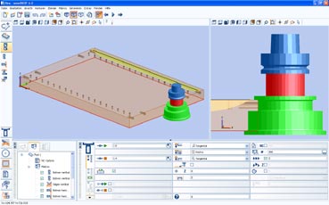 El software woodWOP 6.0 – 3D, incorporado en la gama Venture de centros de mecanizado HOMAG y WEEKE