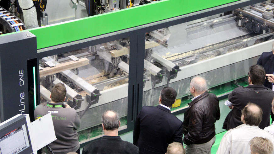 Optimismo entre los fabricantes italianos de maquinaria para la madera