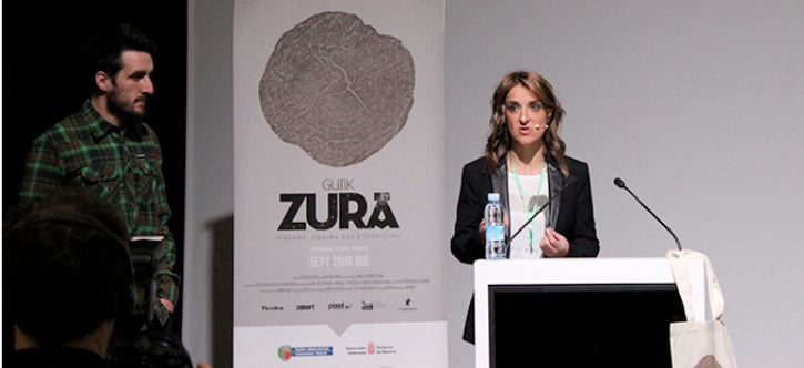 El documental Gutik ZURA se ha presentado en las jornadas REDFORESTA 2016
