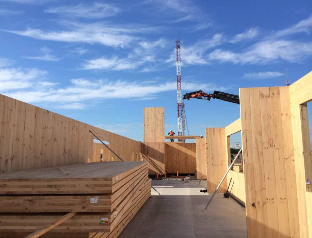La madera, material estratégico en el sector de la construcción en Euskadi
