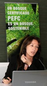 Ana Belén Noriega, Secretaria General de PEFC España.