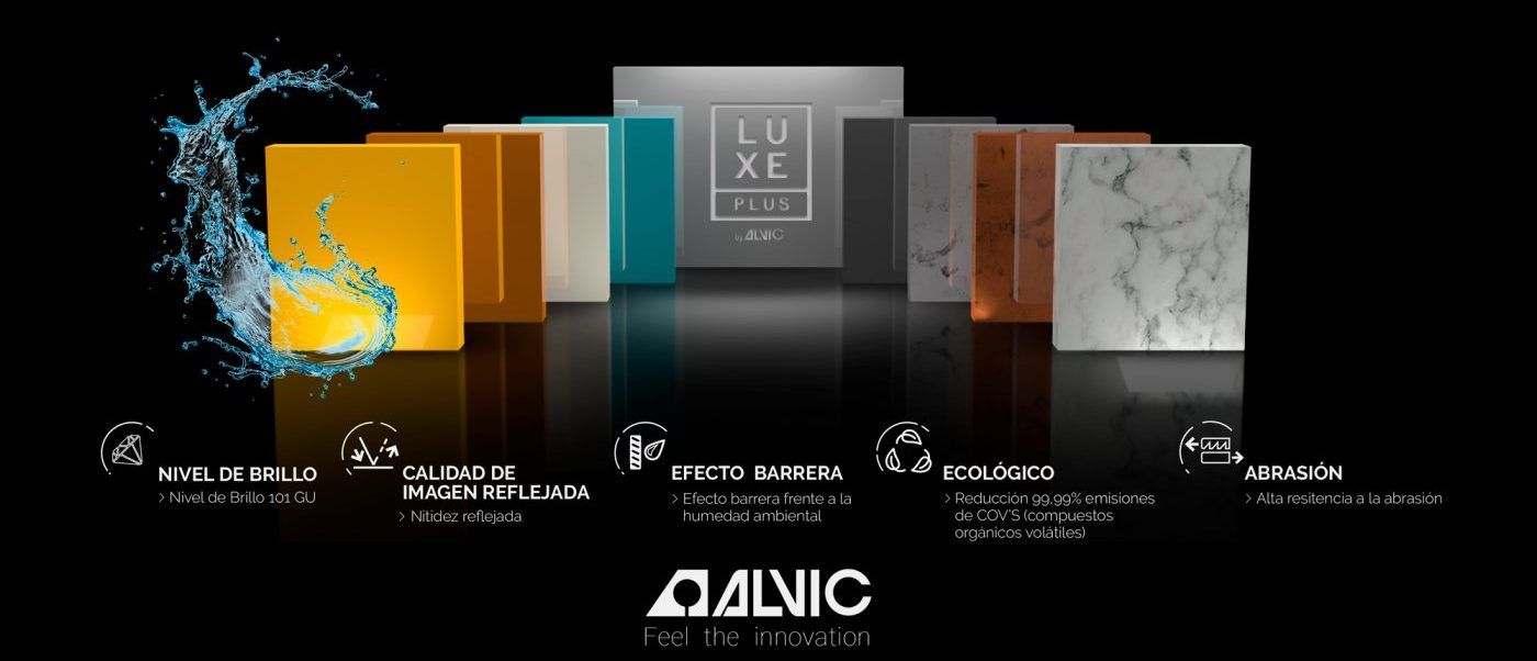 ALVIC presentará en SICAM su innovadora superficie «Luxe Plus»