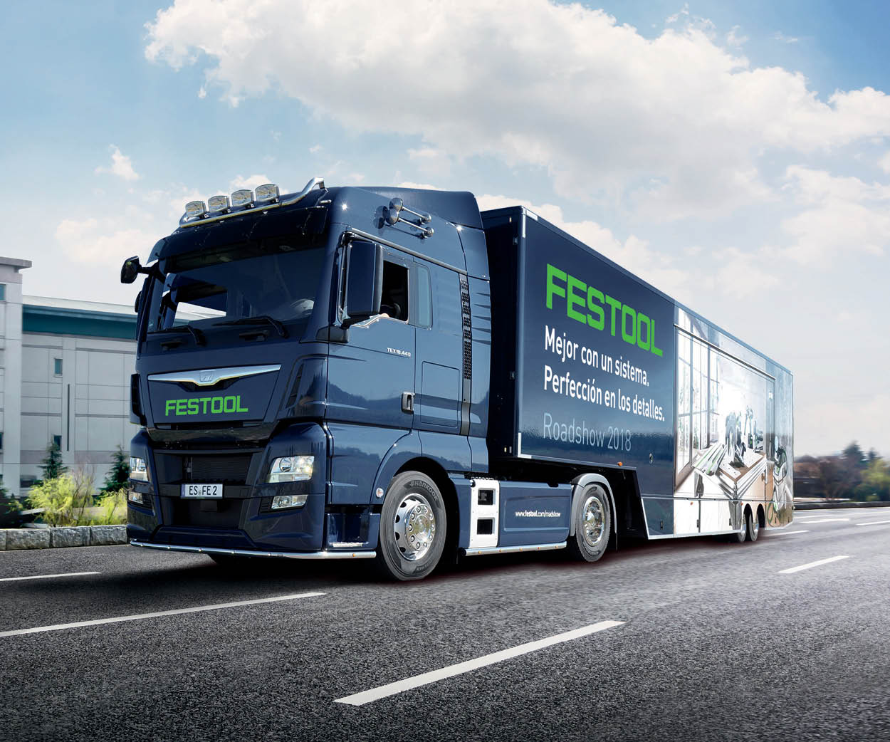FESTOOL visita España con su camión promocional