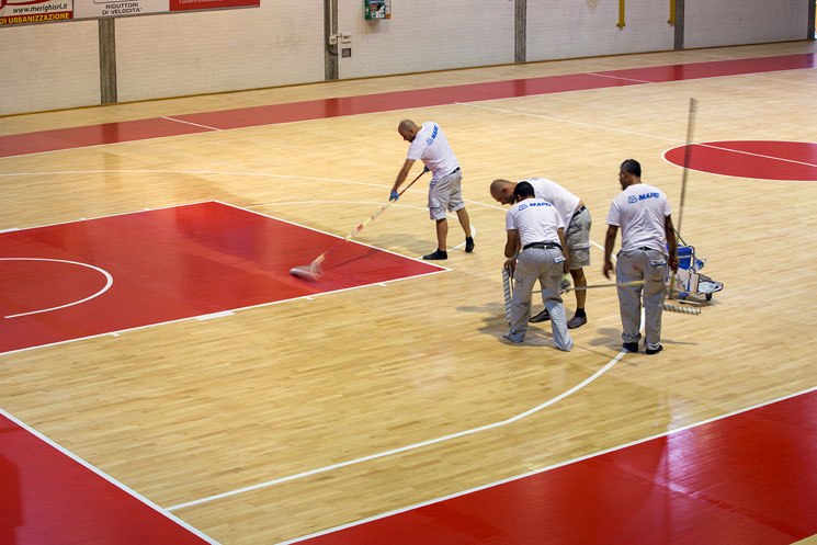 MAPEI cuenta con el Certificado FIBA para sus productos Ultracoat Sport System