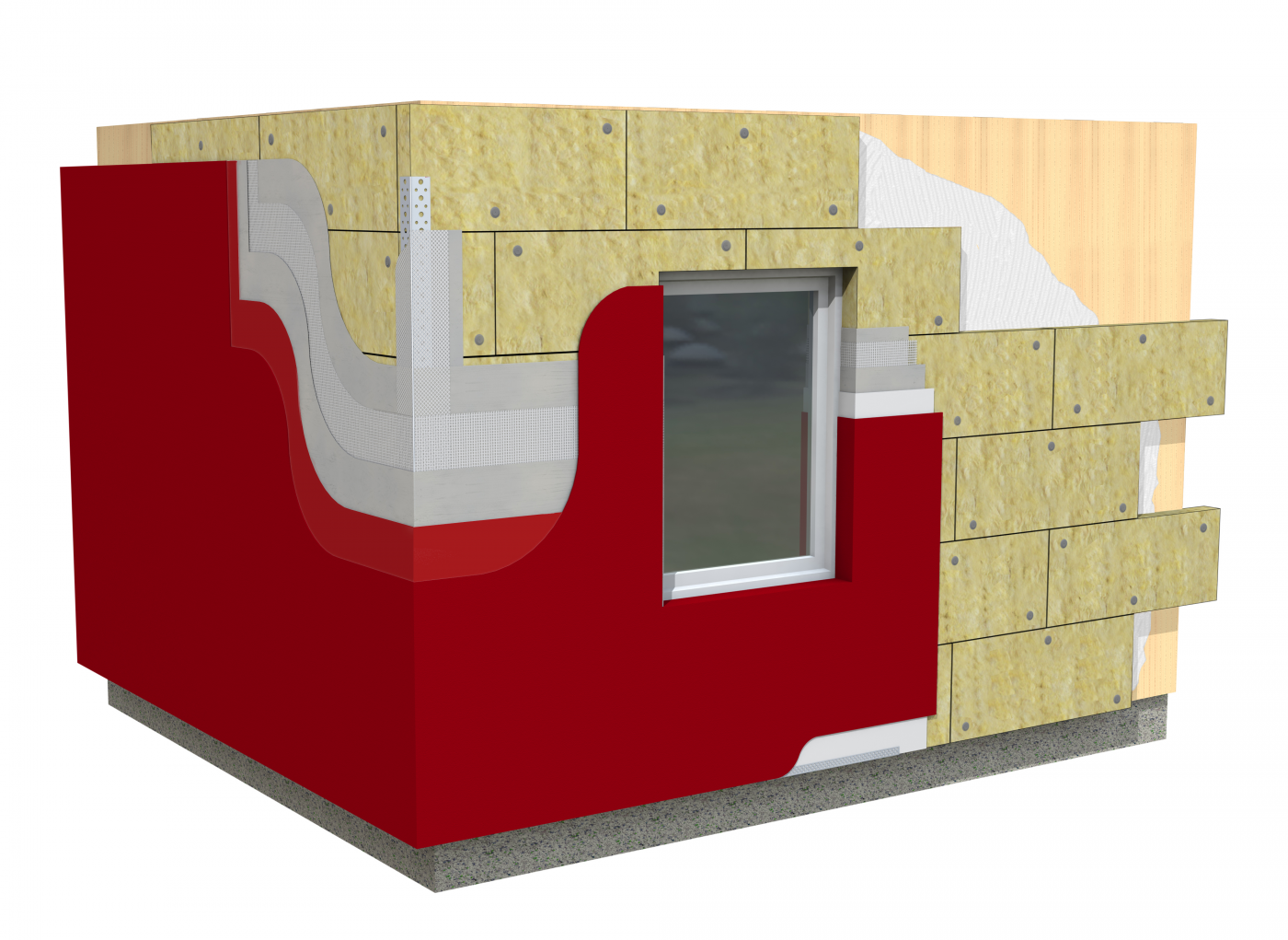 ROCKWOOL lanza un sistema de aislamiento térmico y acústico para fachadas tipo SATE soporte madera