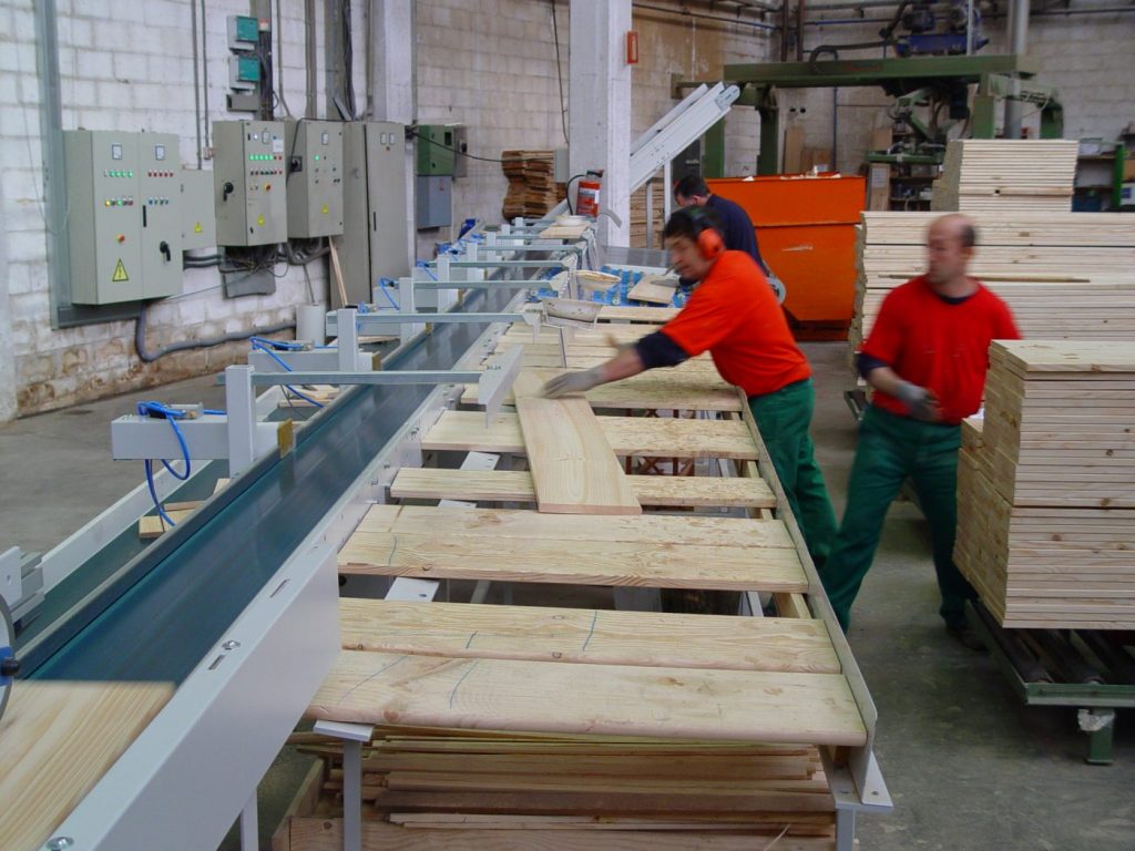 ASTIGARRAGA KIT LINE abarca toda la transformación de la madera