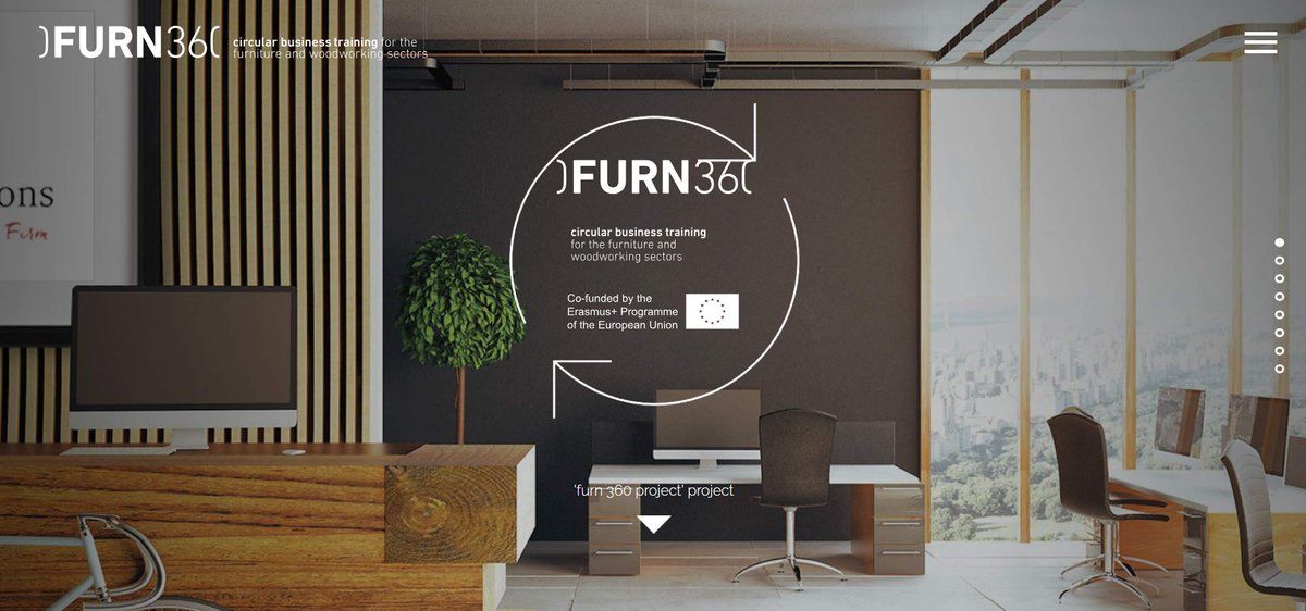 El proyecto europeo FURN360 lanza un curso para implantar la economía circular en el sector del hábitat