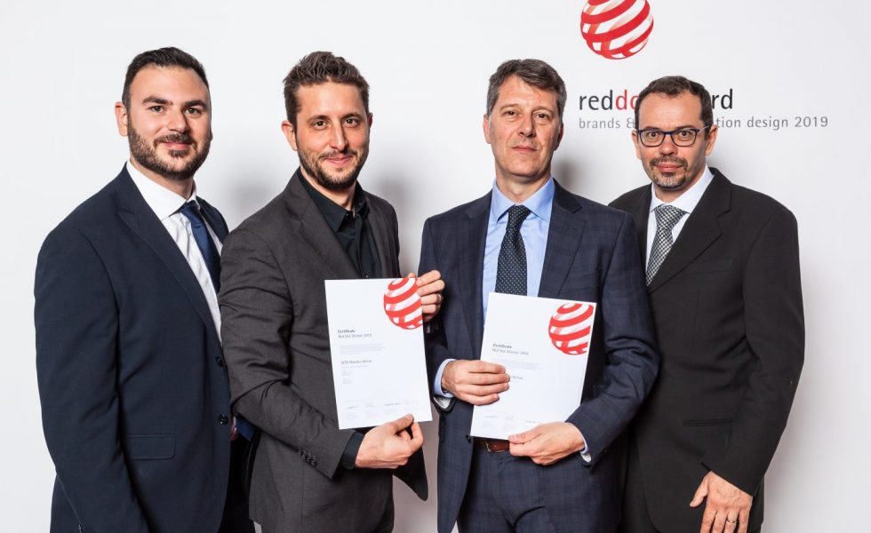 SCM GROUP y NiEW ganan el premio RedDot Award Con el proyecto de la interfaz hombre-máquina