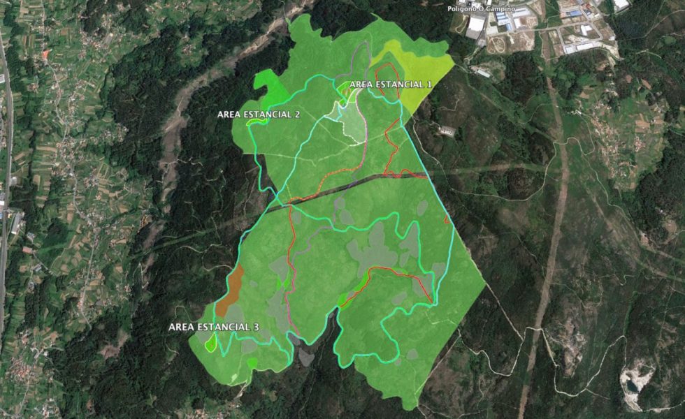Un parque forestal para poner en valor los árboles del monte gallego