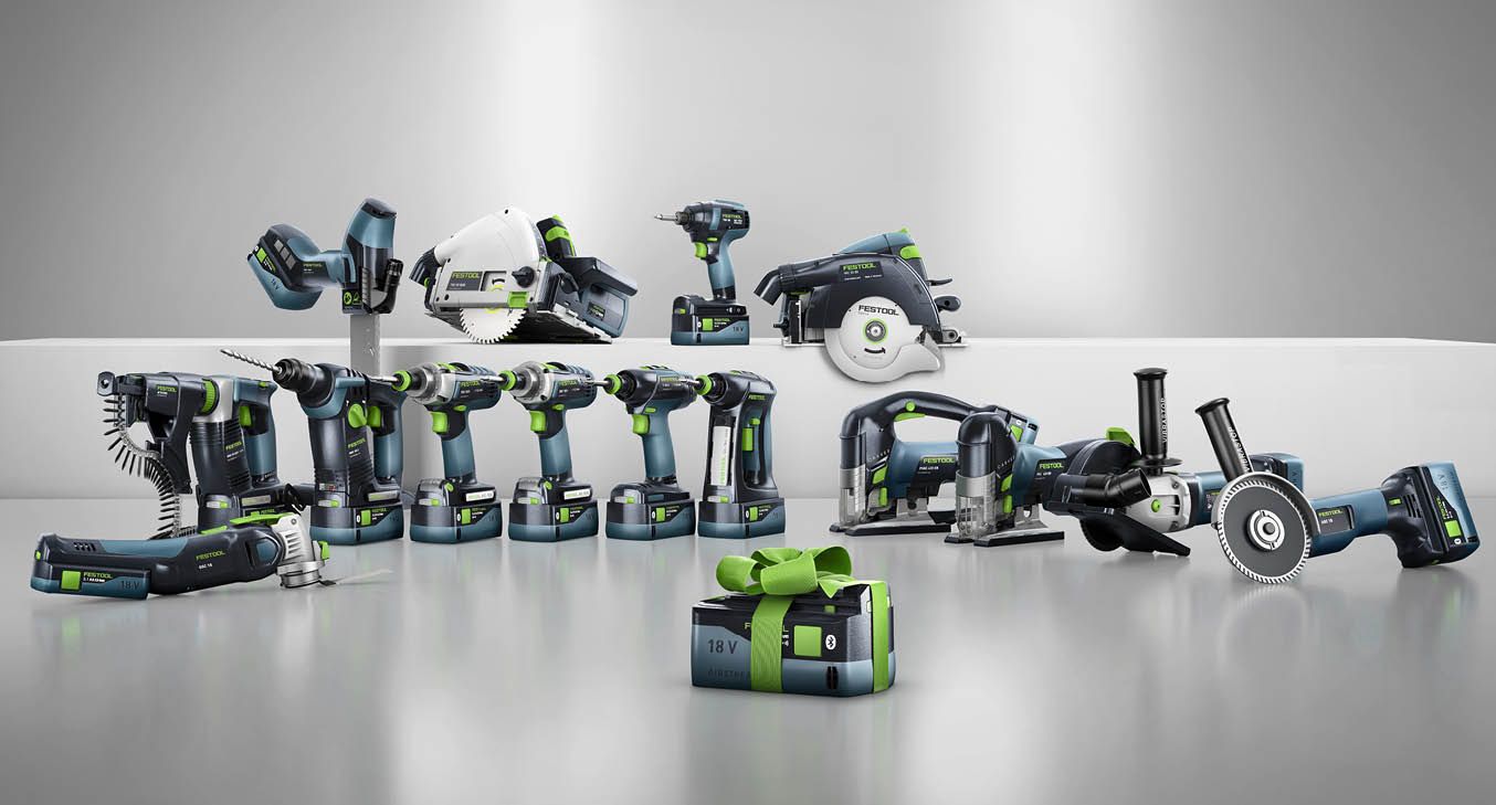 Consiga una batería Bluetooth de FESTOOL gratis