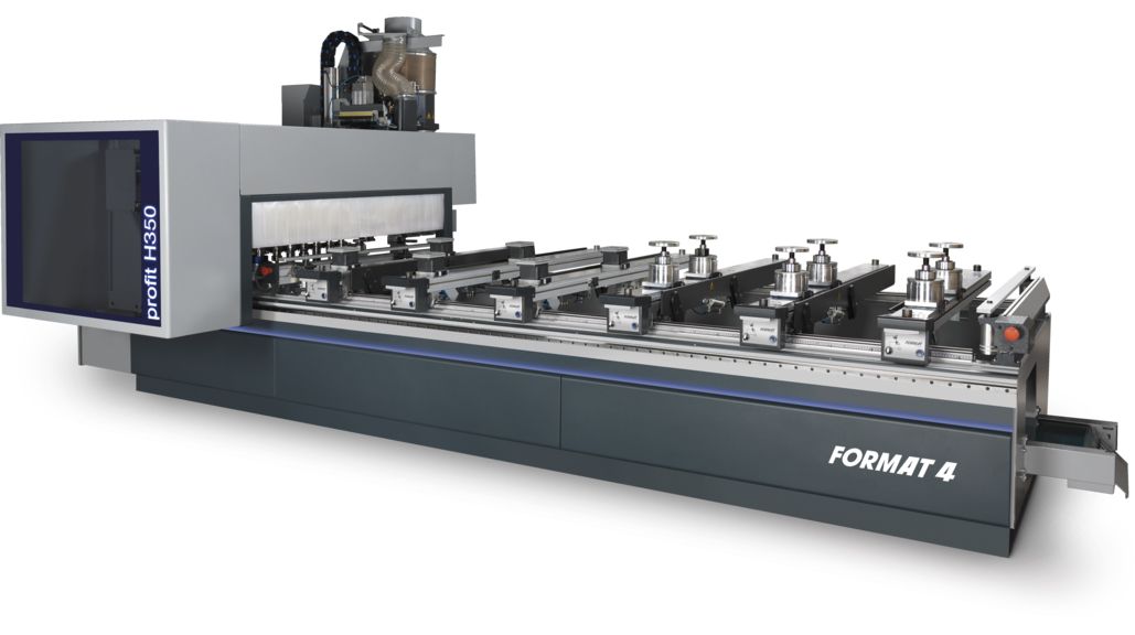 Nuevo centro de trabajo CNC con 5 ejes profit H350 de FORMAT 4