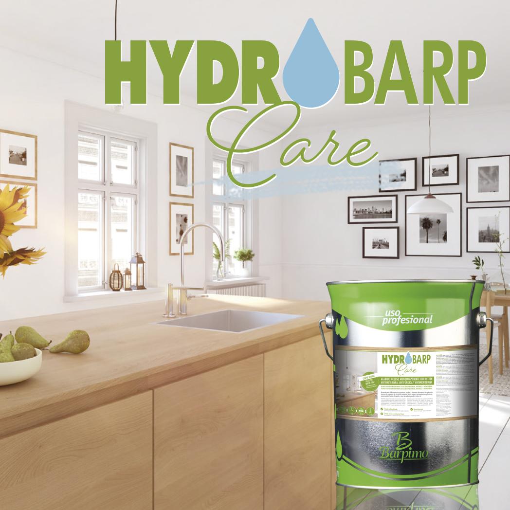 BARPIMO presenta «Hydrobarp Care», innovadora gama de barnices higienizantes al agua para madera de interior