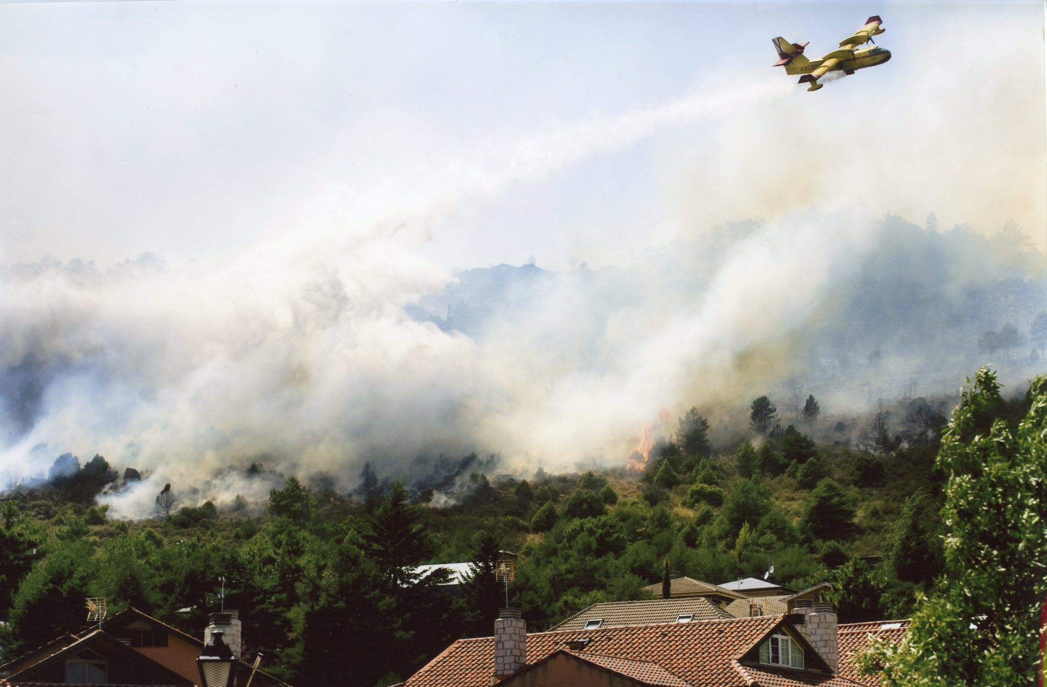 Menos incendios forestales respecto a la media de la década