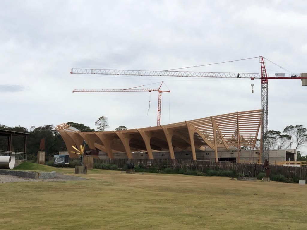 La construcción del Museo de Arte Latinoamericano avanza a buen ritmo