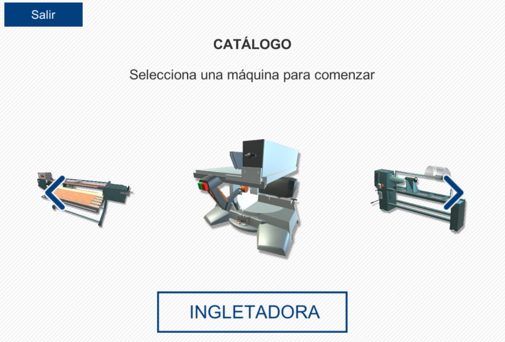 Nuevo catálogo interactivo 3D de maquinaria de madera para Formación Profesional