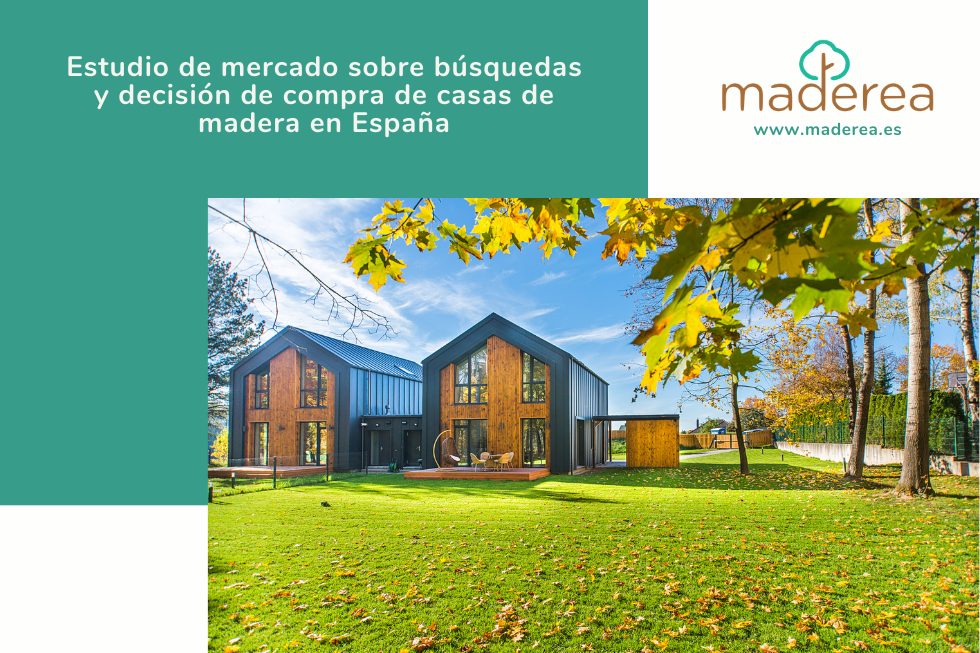 Estudio de mercado sobre búsquedas y decisión de compra de casas de madera en España