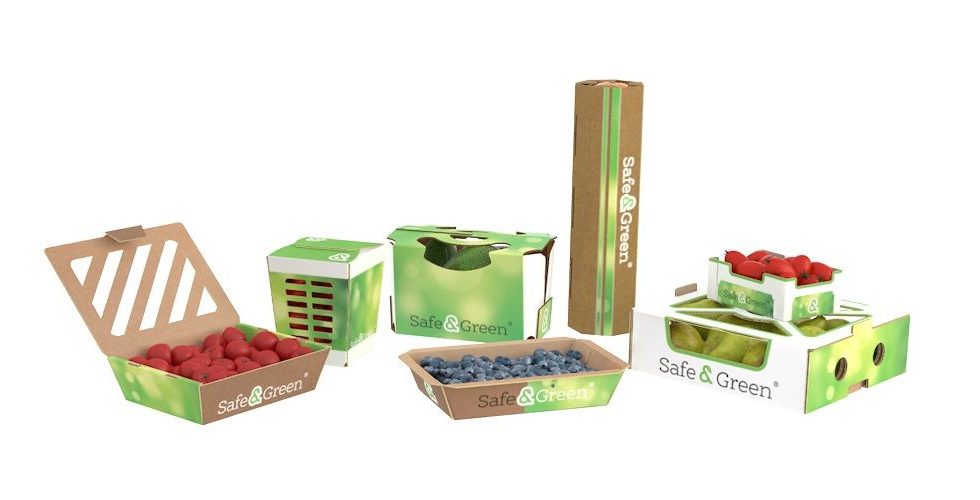 SMURFIT KAPPA lanza Safe&Green, una gama de barquetas para productos agrícolas frescos