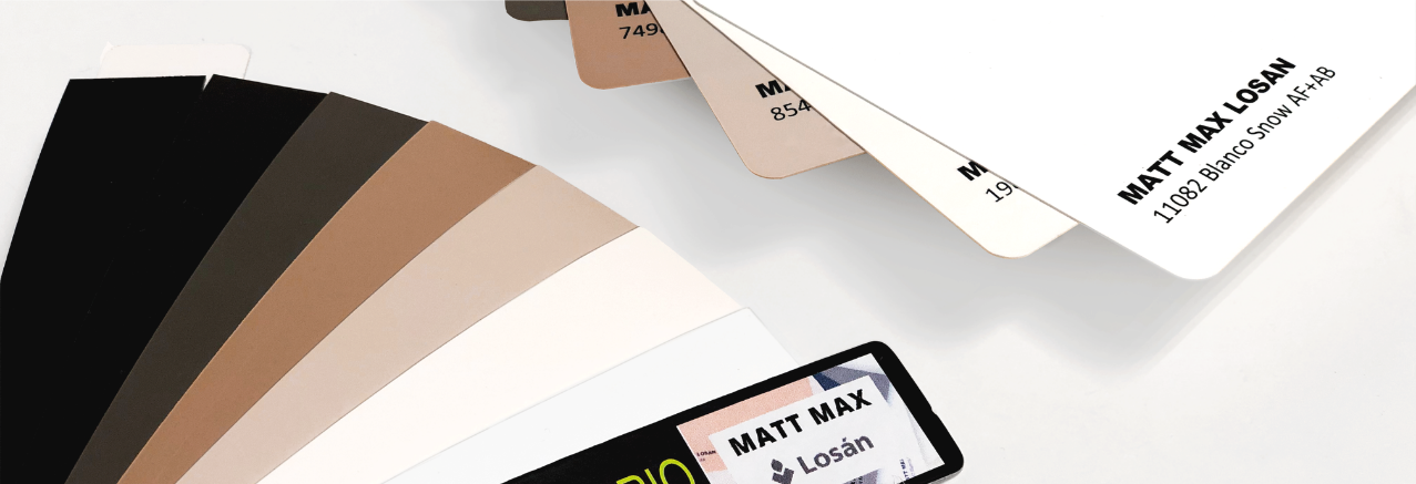 CANTISA ya dispone de cantos en stock para la colección Matt Max de LOSÁN