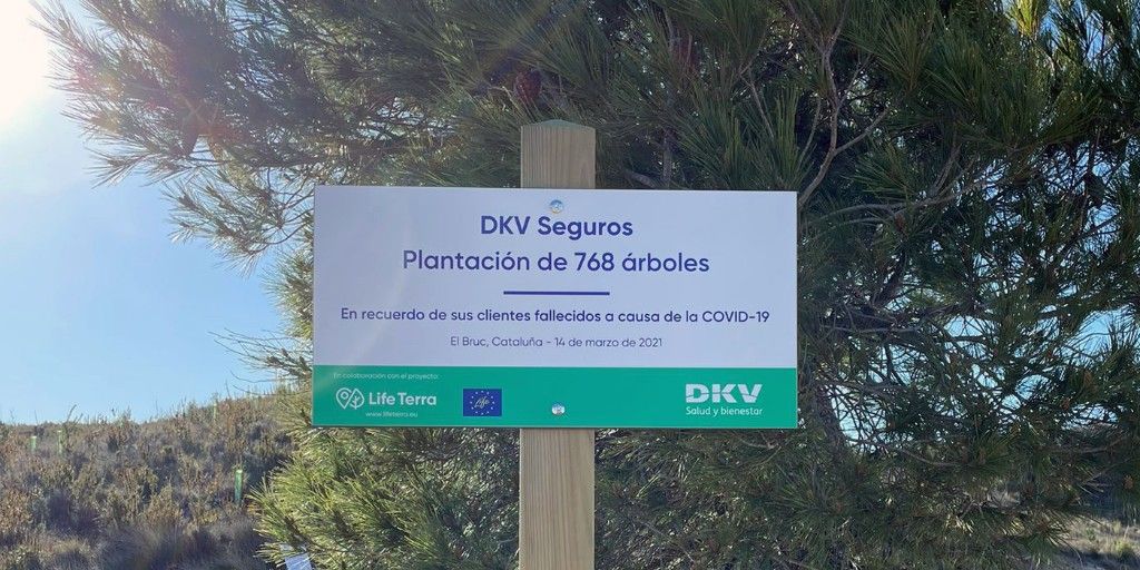 DKV crea el primer bosque memorial por la Covid-19 -
