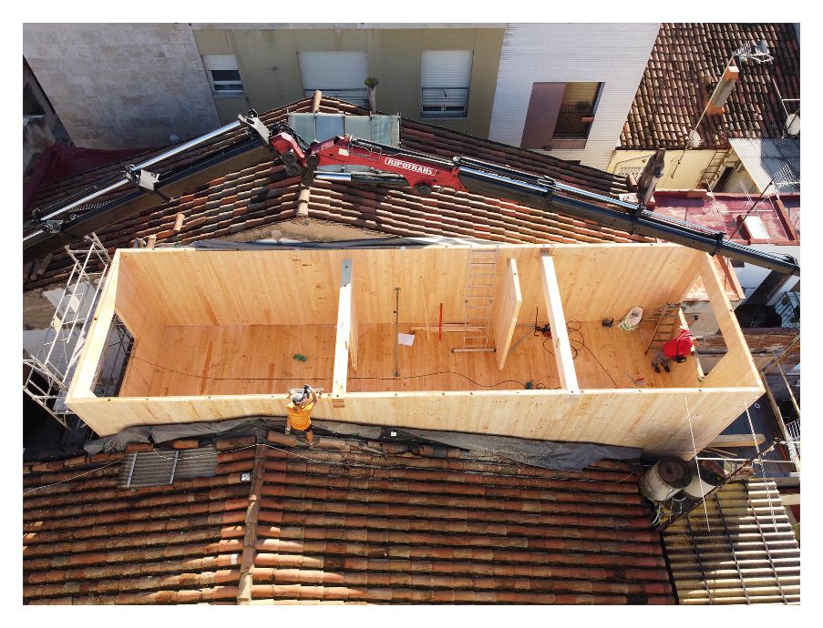 HOUSE HABITAT entrega una casa biopasiva con estructura de madera en Sabadell