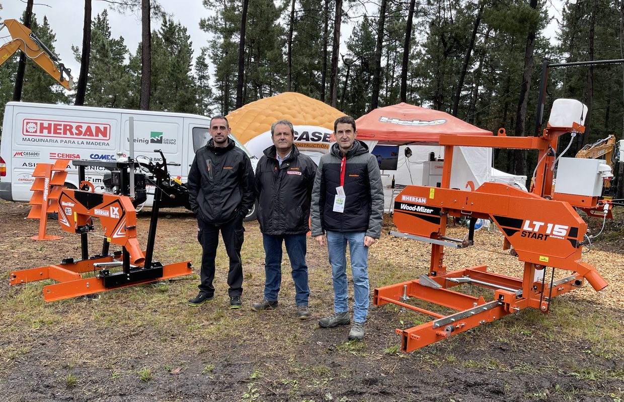 Dos novedades de WOOD-MIZER, presentes en ASTURFORESTA