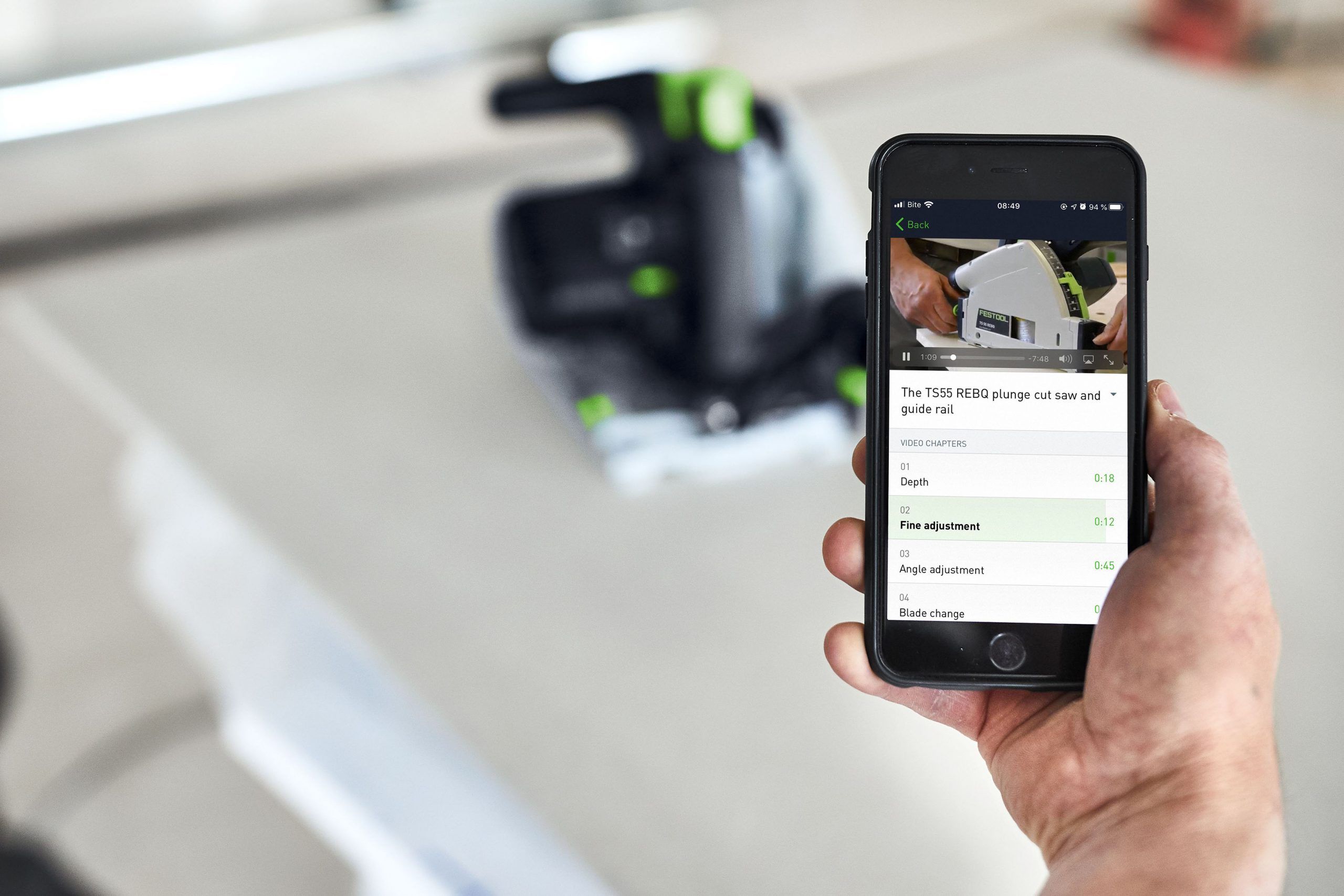 FESTOOL Connected: La forma inteligente de trabajar