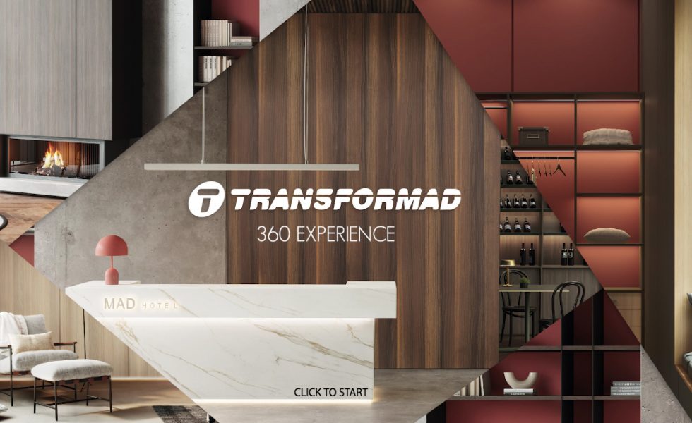 TRANSFORMAD presenta su Stand Virtual para conocer las superficies Hi-Tech Tmatt y Crystal