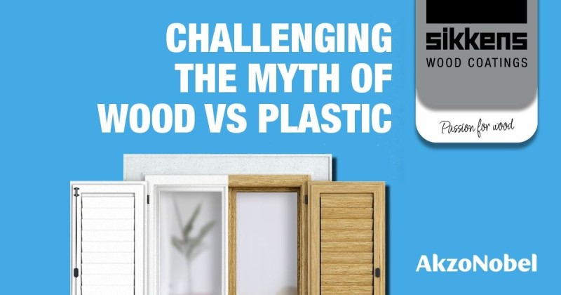 Cambiando el mito de la madera versus plástico