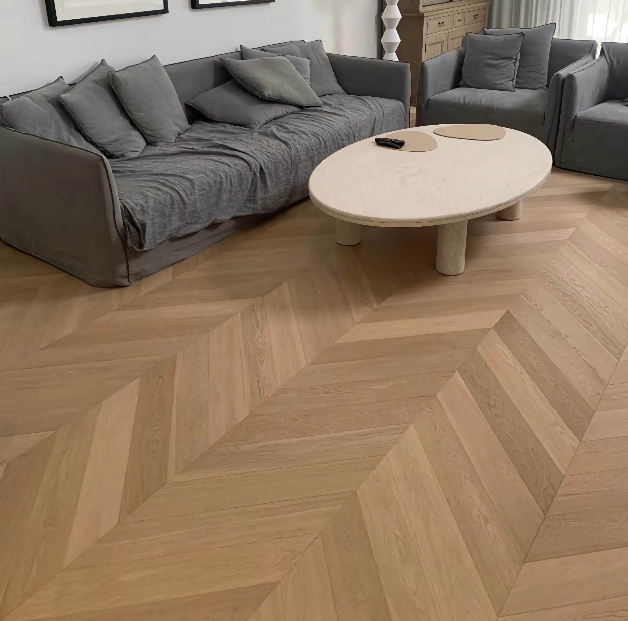 Suelo de madera multicapa WOODCOVER CHEVRON