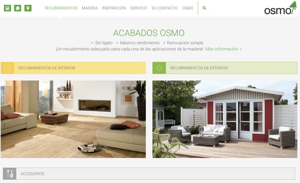 OSMO publica su página web en español