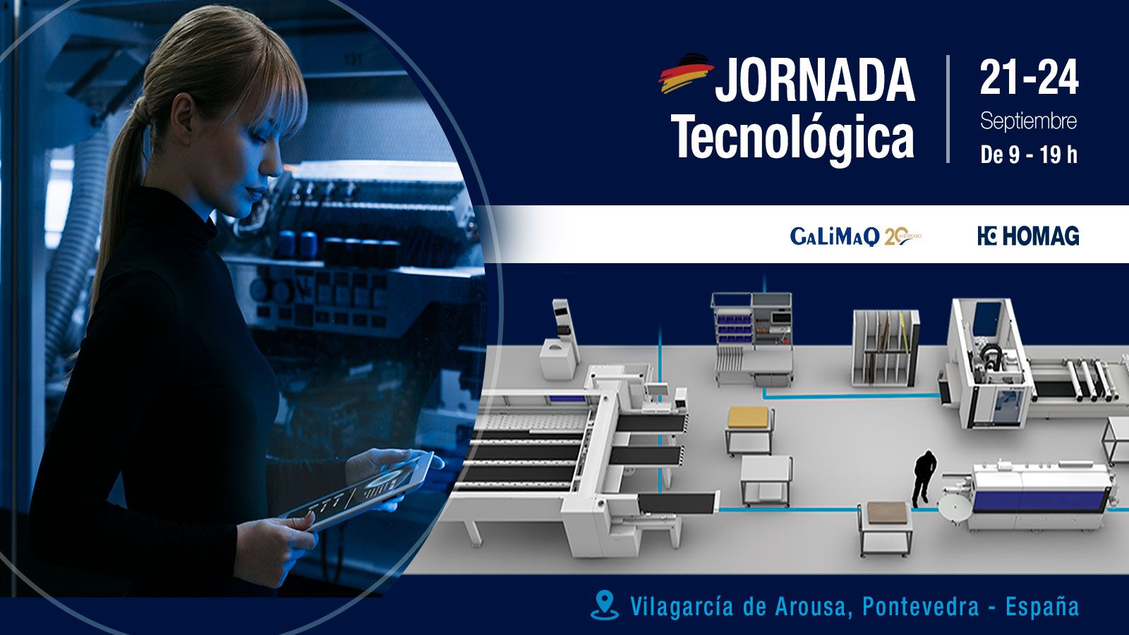 Jornadas tecnológicas GALIMAQ y HOMAG 