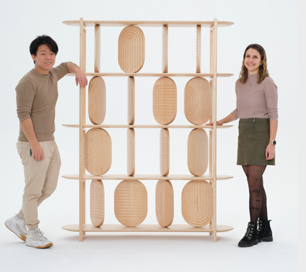 Dos piezas de estudiantes del IED en la muestra «Slow Furniture For Fast Change»