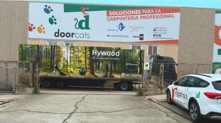 DOORCATS apuesta por Hywood, el pavimento híbrido de TER HÜRNE