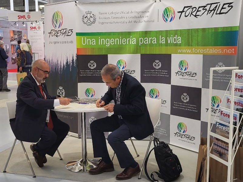 Los forestales de España y México firman un acuerdo de colaboración