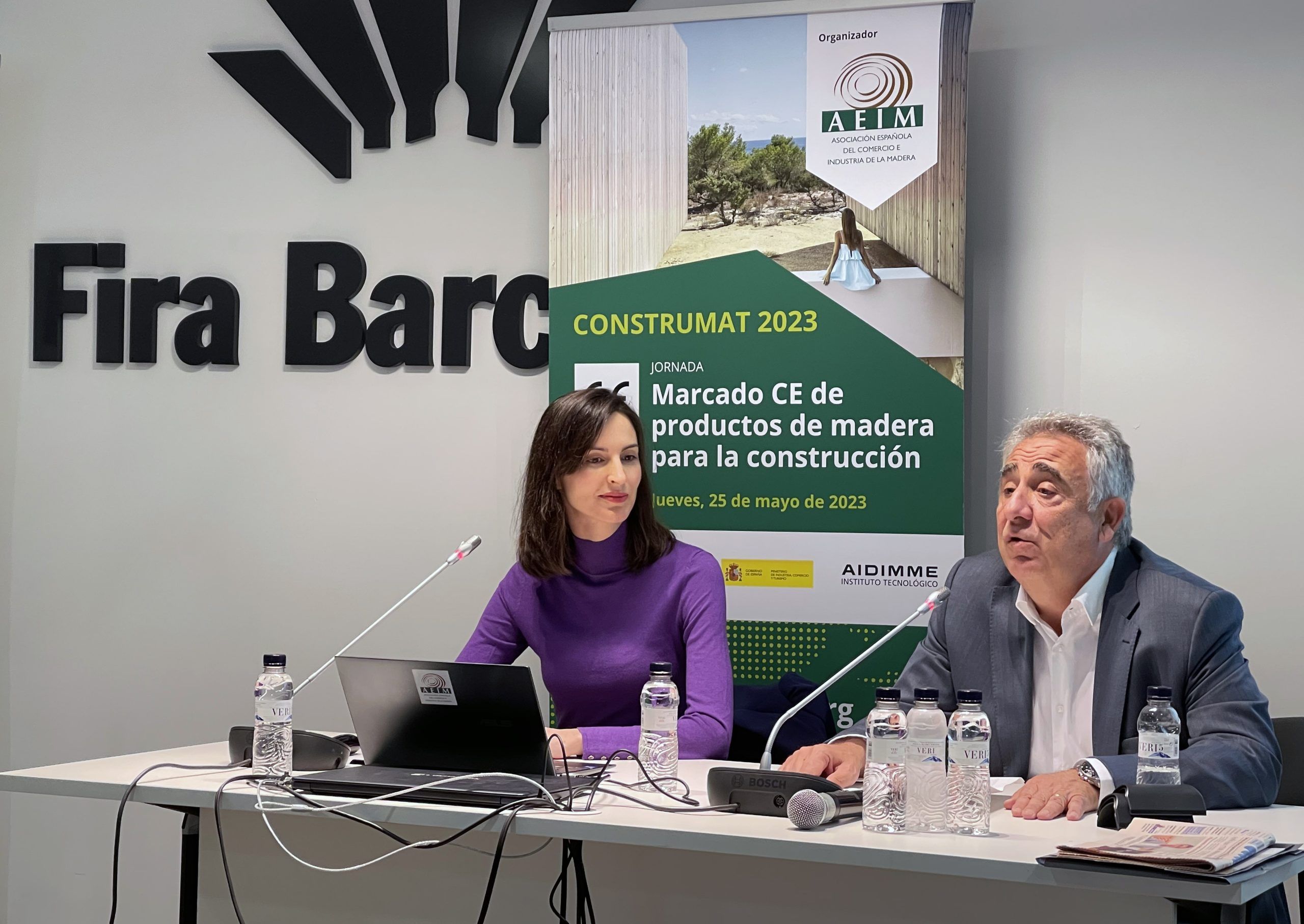 AEIM celebró una jornada sobre marcado CE de productos de madera en CONSTRUMAT