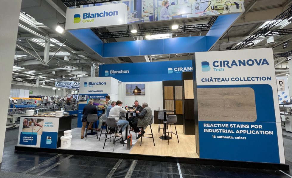 BLANCHON Group participó en Ligna con sus dos marcas Ciranova Tech y Blanchon Tech