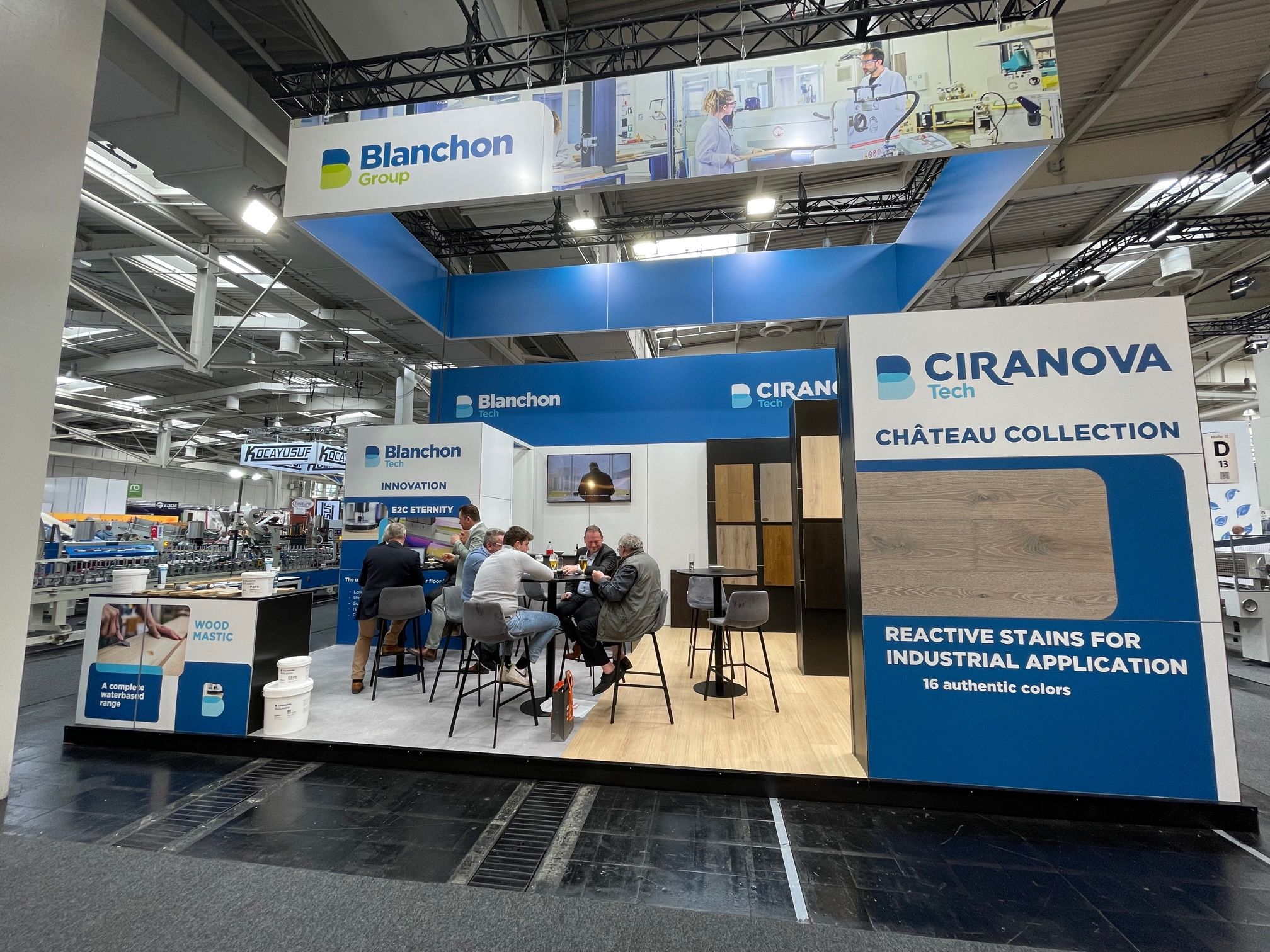 BLANCHON Group participó en Ligna con sus dos marcas Ciranova Tech y Blanchon Tech