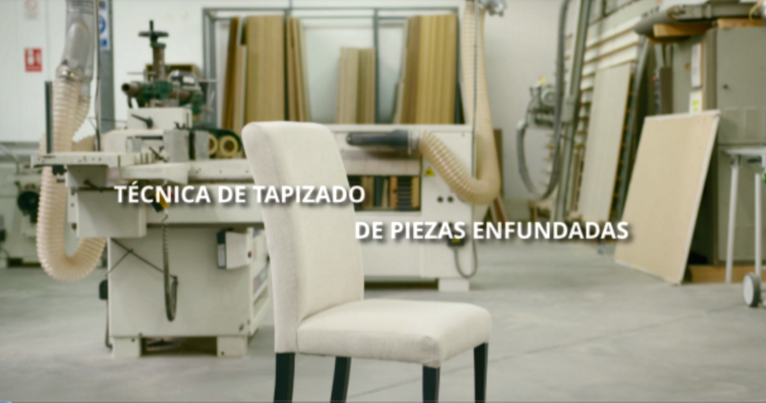 El CRN Producción, Carpintería y Mueble elabora material didáctico en el ámbito del tapizado del mueble