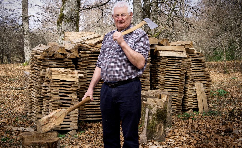 El arte de restaurar con tablillas de madera de haya