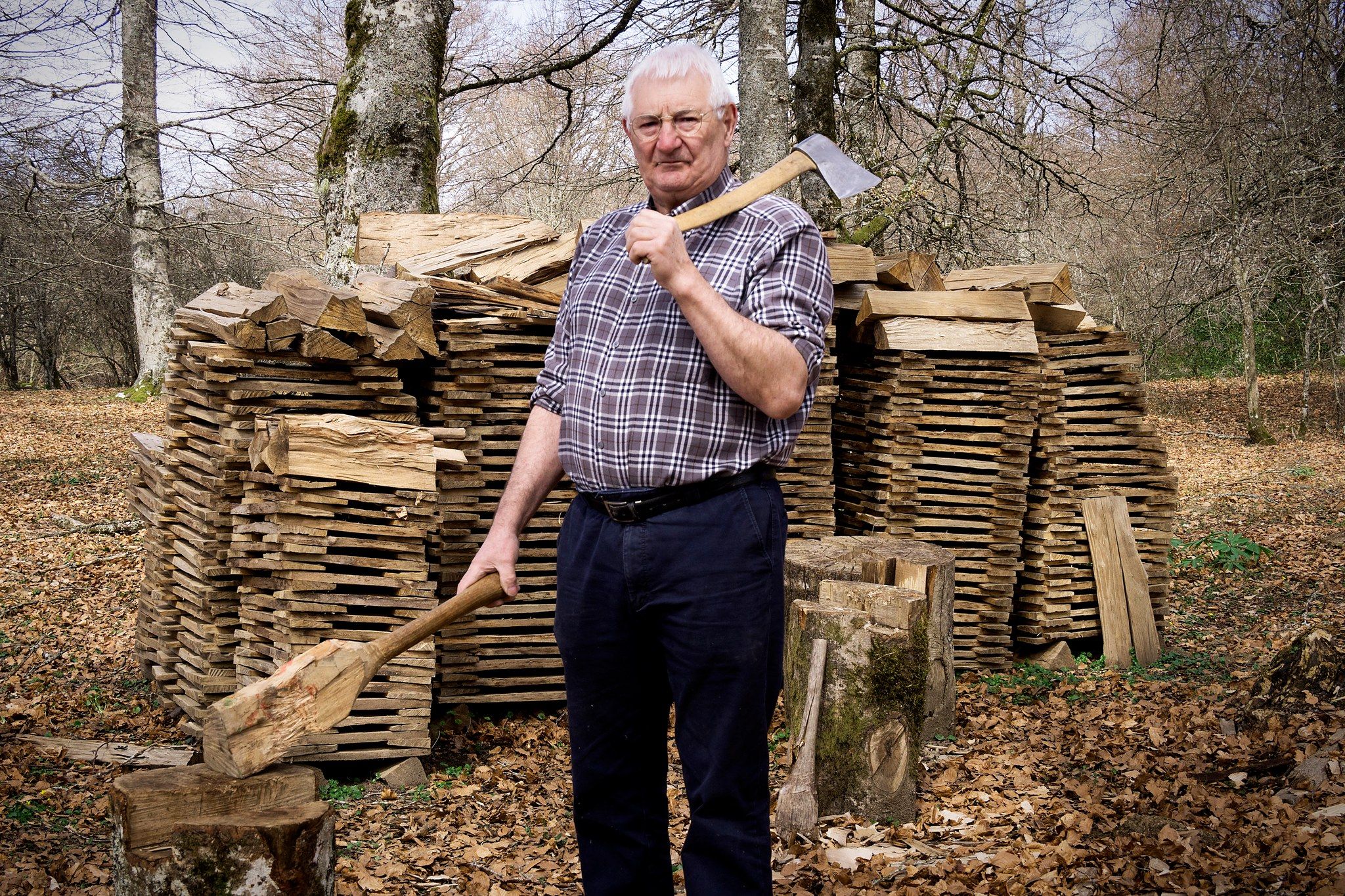 El arte de restaurar con tablillas de madera de haya