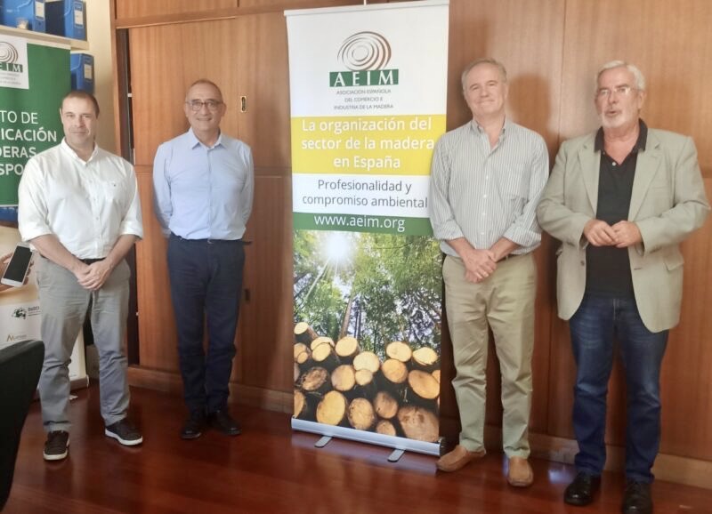 AEIM, AIDIMME y la Plataforma Tecnológica Forestal Española y sus industrias derivadas (PTFOR) suscriben un acuerdo de colaboración