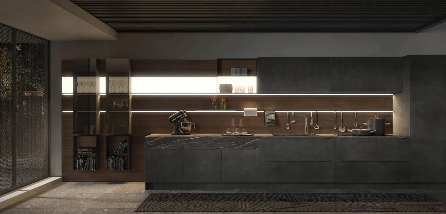 CUCINE OGGI ofrece iluminación inteligente con L&S