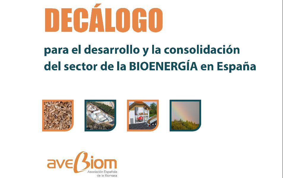La Asociación Española de la Biomasa propone 10 claves para aprovechar las ventajas de la bioenergía a los candidatos a la presidencia de España