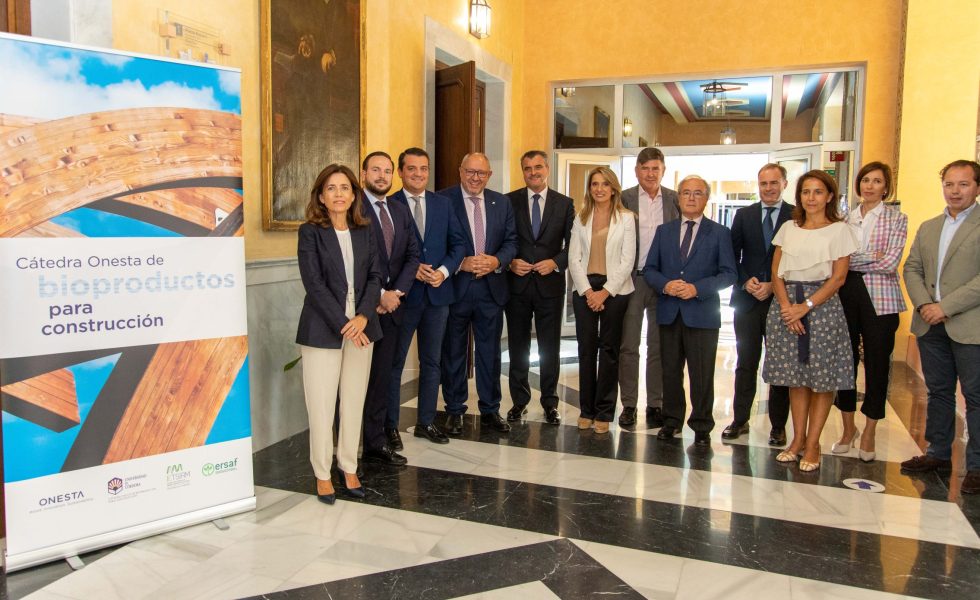 ONESTA y la Universidad de Córdoba constituyen la primera Cátedra de España para la investigación sobre bioproductos para la construcción