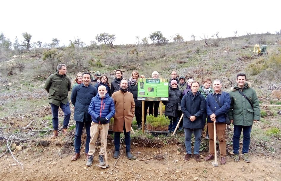 FORESNA participa en la reforestación del Señorío de Iriberri, en Leoz